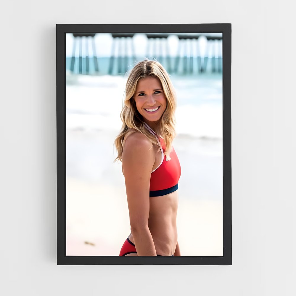 Poster Alix klineman – affiche Beach-volley (vue 2)